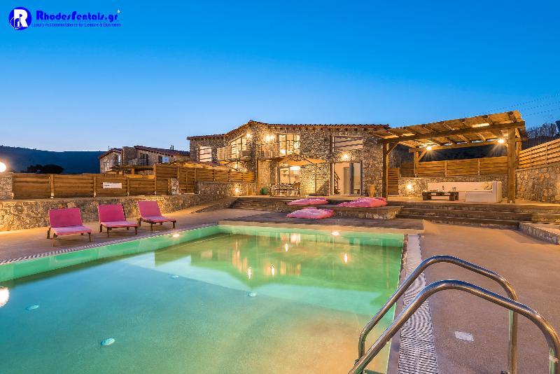 Lindos Seastone Villas Lardos Exteriér fotografie