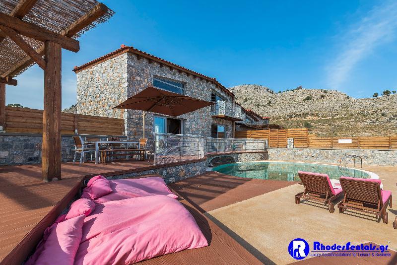 Lindos Seastone Villas Lardos Exteriér fotografie